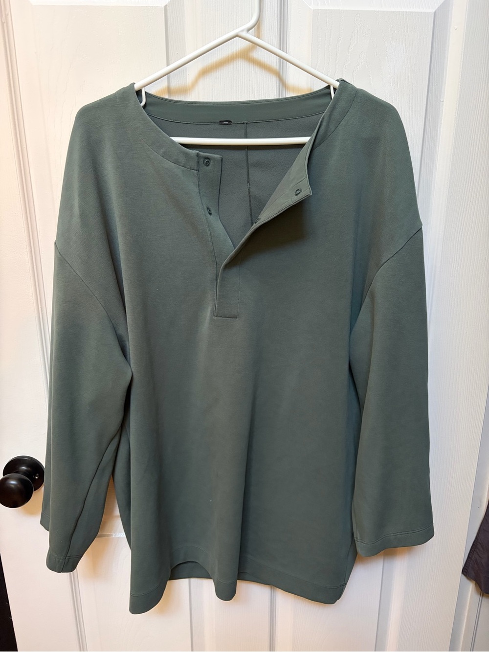 Lululemon Softstreme Oversized-Fit Long-Sleeve Henley Softstreme Long-Sleeve